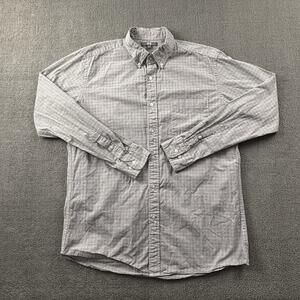 Uniqlo Shirt Adult Large Check Button Up Long Sleeve Casual Preppy Men's
